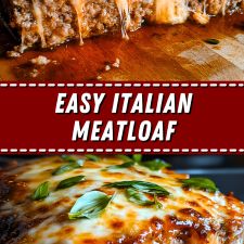 Irresistible Italian Meatloaf: Homemade Comfort with a Twist